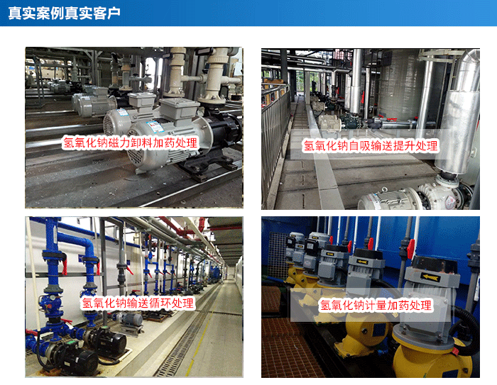 氫氧化鈉輸送提升卸料泵應用領域